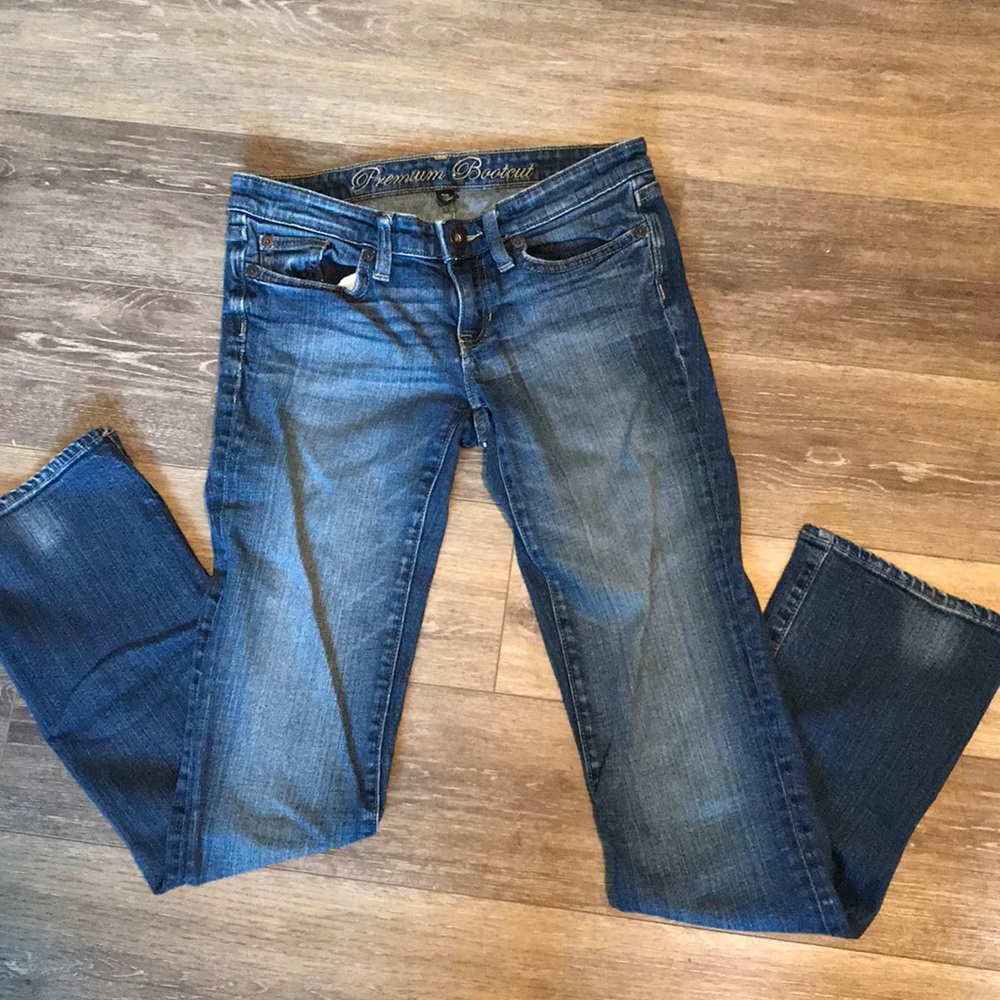 Gap premium bootcut jeans size 1/25 regular